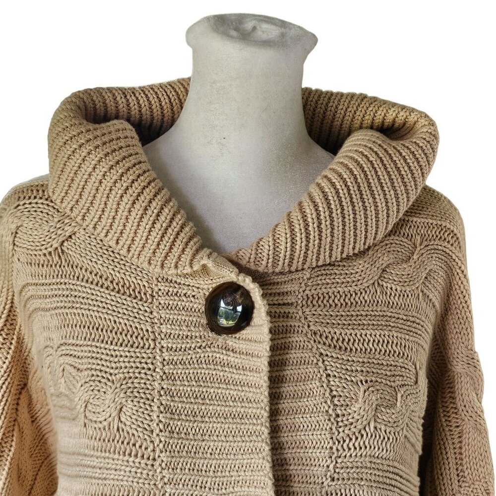 Talbots Women's Short Sleeved Sweater Cardigan accent buttons size 2X - Picture 6 of 14